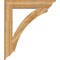 Ekena Millwork Thorton Traditional Rough Sawn Bracket, Western Red Cedar, 6"W x 38"D x 44"H BKT06X38X44THR01RWR - alternate 2